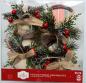 Preview: HOLIDAY Time Plaid Fabric Ornaments Stoff Weihnachtskugeln 4 Teile